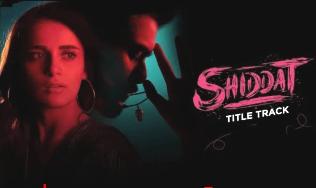 SHIDDAT TITLE TRACK LYRICS - MANAN BHARDWAJ | Sunny Kaushal, Radhika Madan