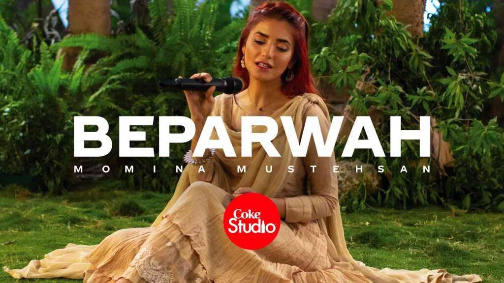 beparwah urdu song image features momina mustehsan