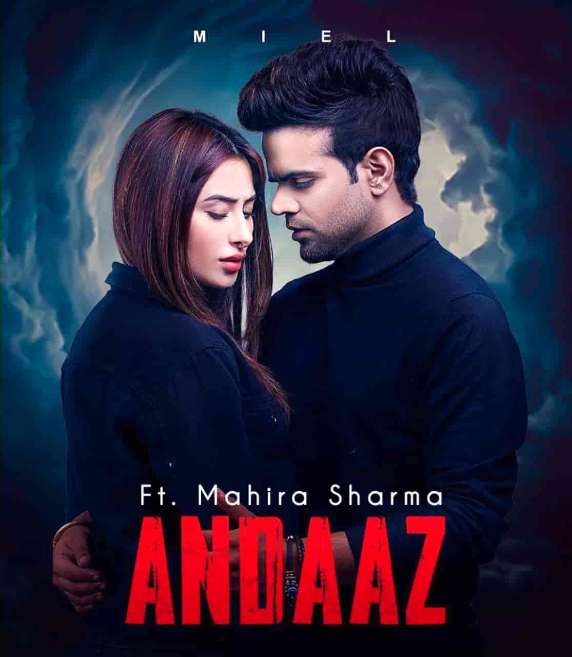 Andaaz Puniabi Song Image Features Miel and Mahira Sharma