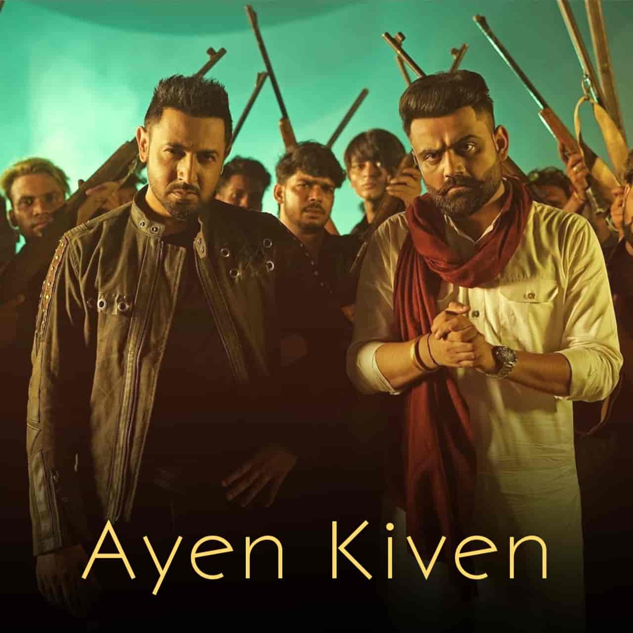 Ayen Kiven Punjabi Song Image Features Amrit Maan And Gippy Grewal
