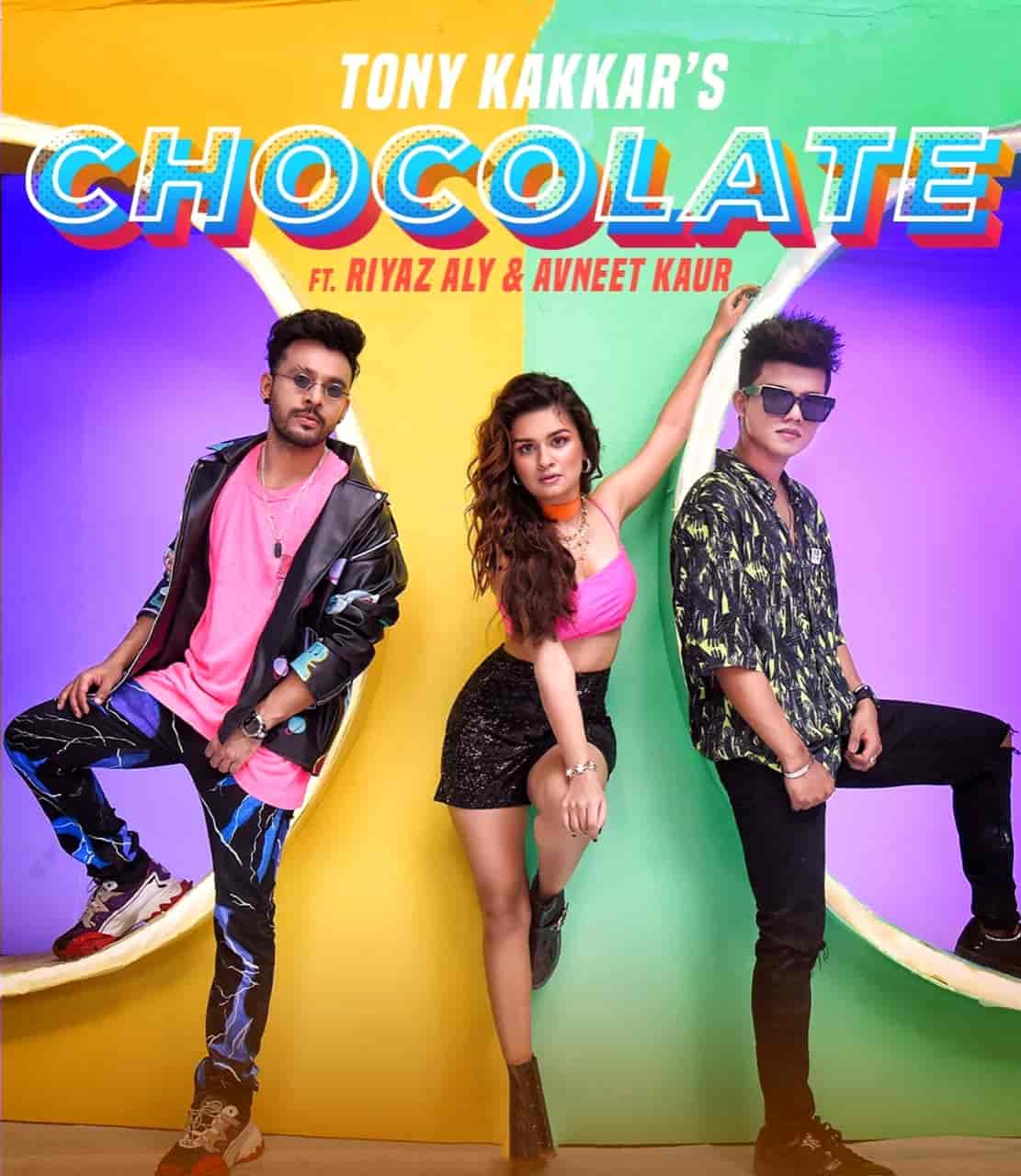 Chocolate Hindi Song Image Features Avneet Kaur and Riyaz Aly