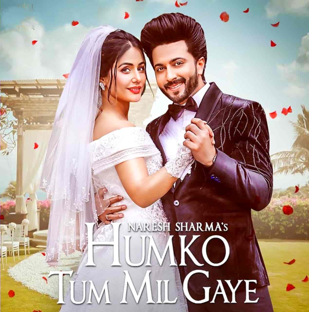 Humko Tum Mil Gaye Hindi Song Image Features Hina Khan & Dheeraj Dhoopar.