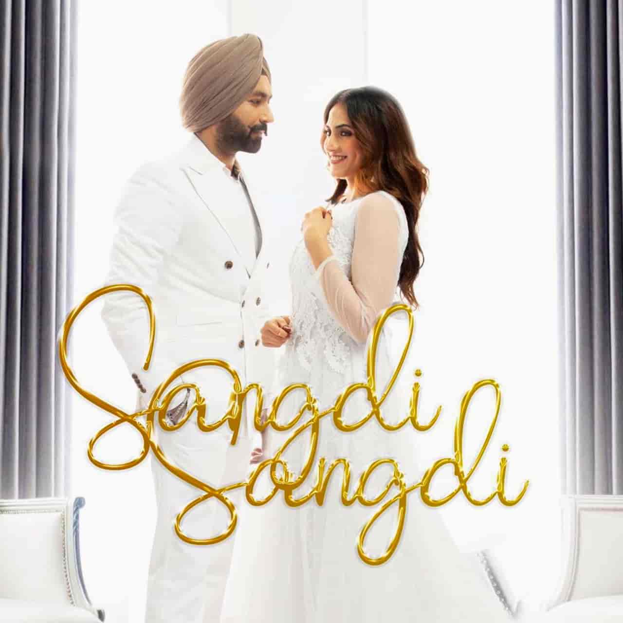 Sangdi Sangdi Punjabi Song Image Features Tarsem Jassar Nimrat Khaira