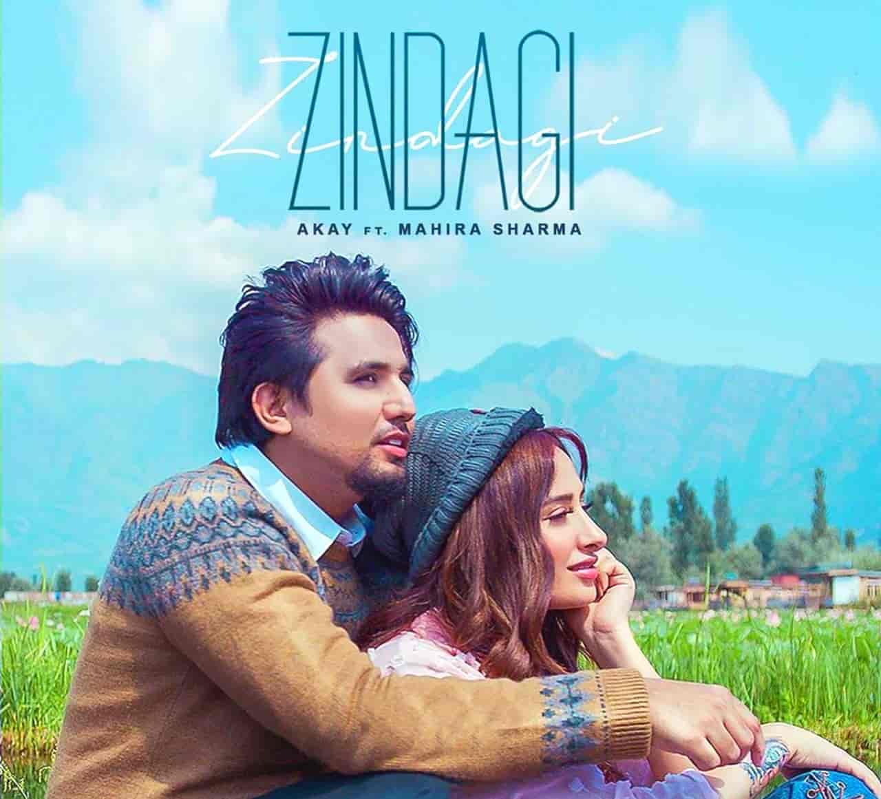 Zindagi Punjabi Song Image Features Mahira Sharma Sung By A Kay