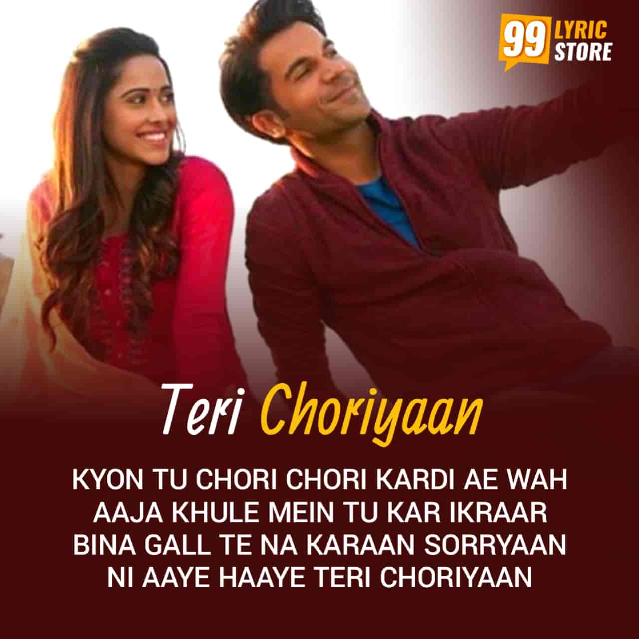A very beautiful punjabi song Teri Choriyaan Rajkumar Rao and Nushrratt Bharuccha starrer movie Chhalaang's next song which will steal our hearts.
