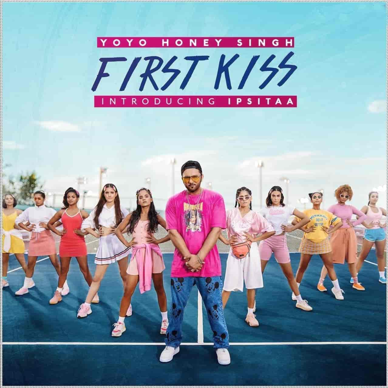 FIRST KISS RAP SONG IMAGE FEATURES HONEY SINGH AND IPSITAA