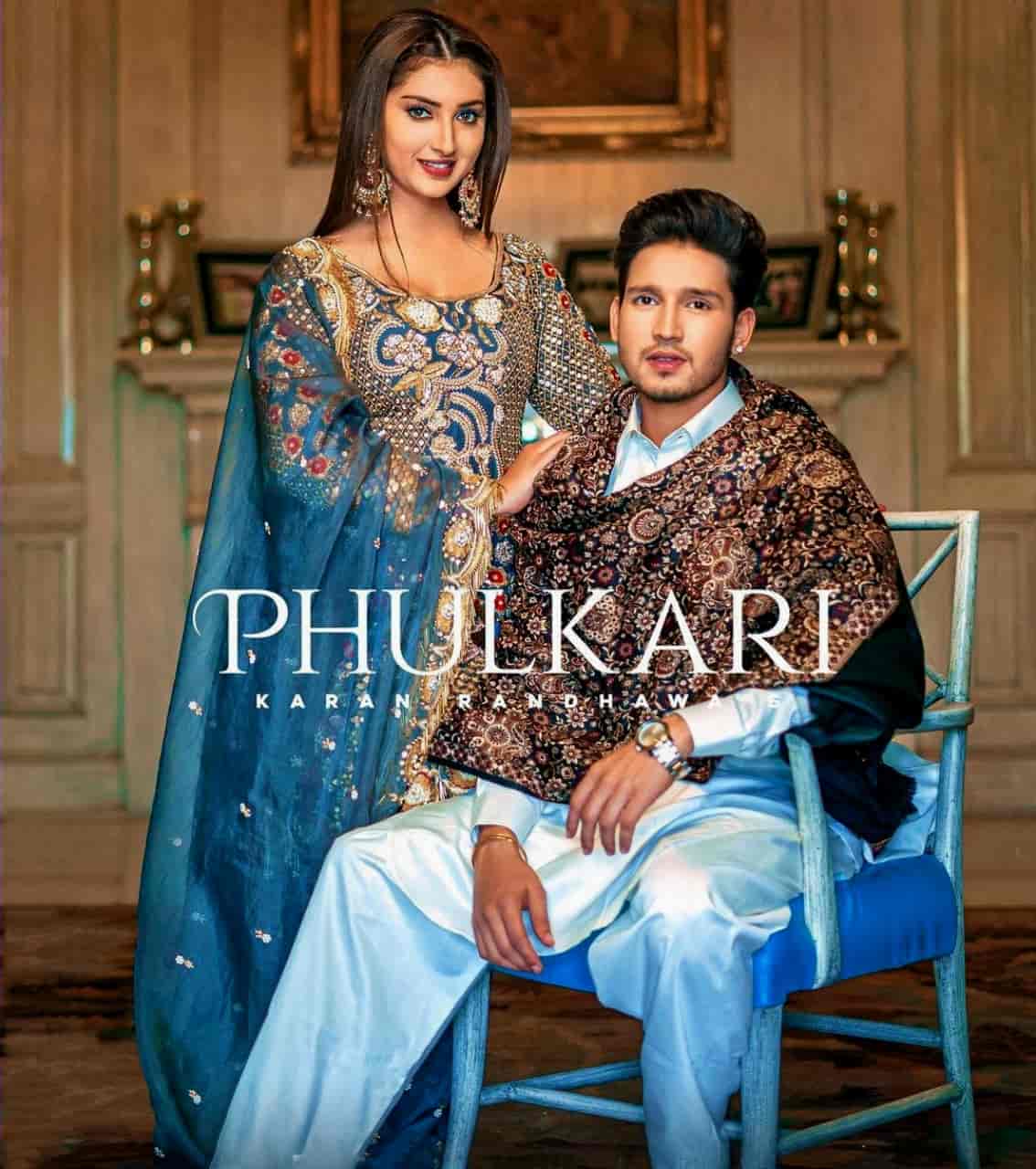 Phulkari Punjabi Song Image Features Karan Randhawa