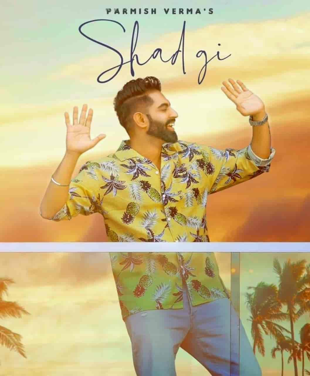 Shadgi Punjabi Song Image Features Parmish Verma