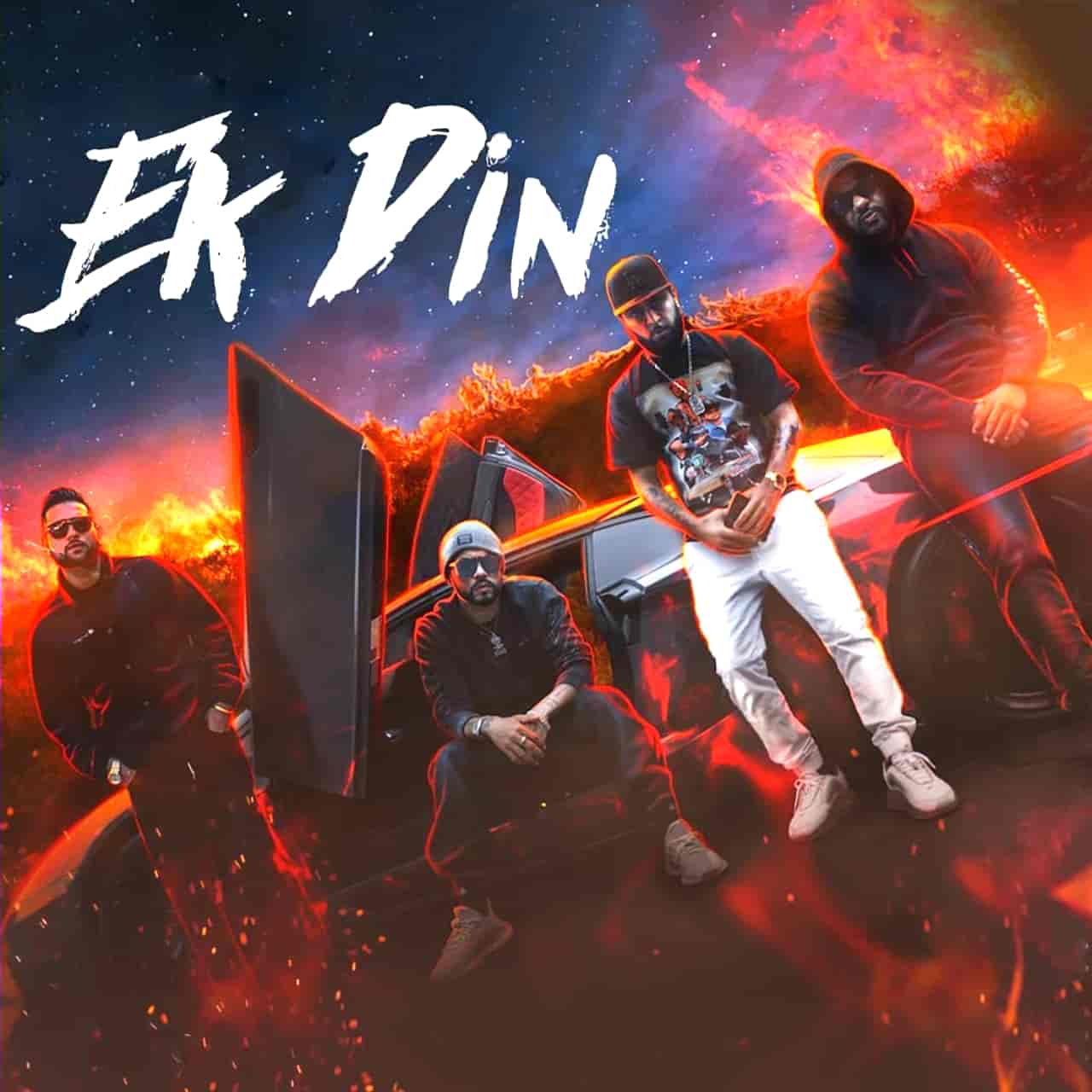 Ek Din Punjabi Rap Song Image Features Bohemia and Karan Aujla