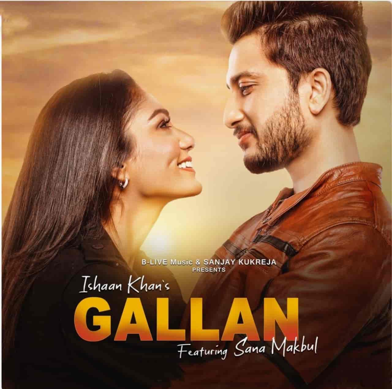Gallan Punjabi Song Image Features Ishaan Khan And Sana Makbul