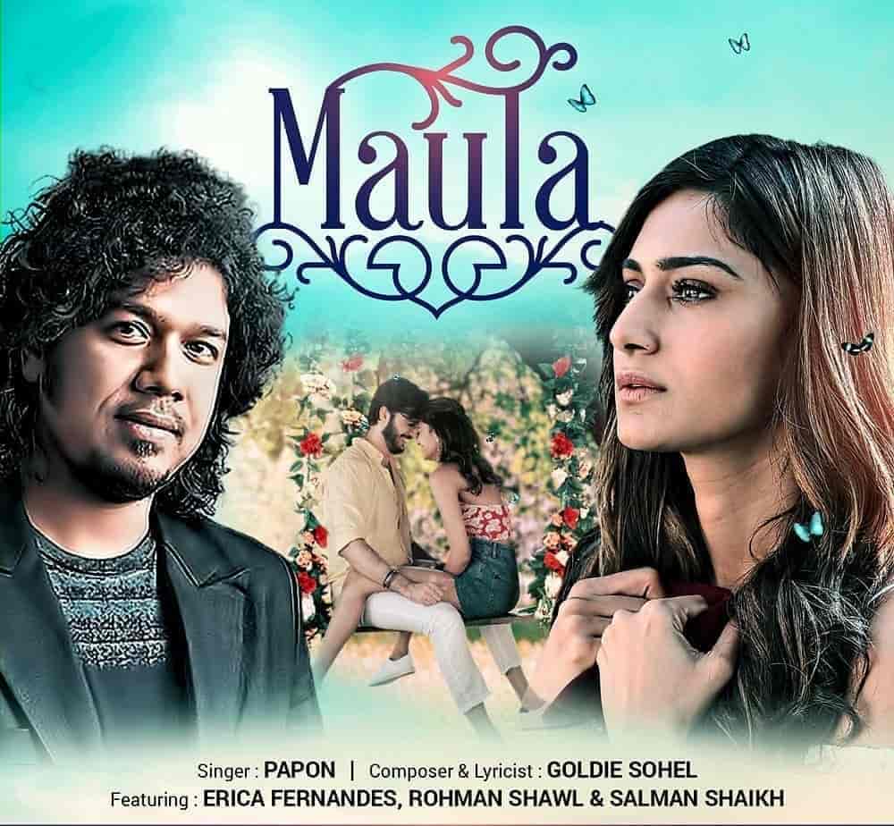 Maula Hindi Song Image Features Erica Fernandes Sung By Papon