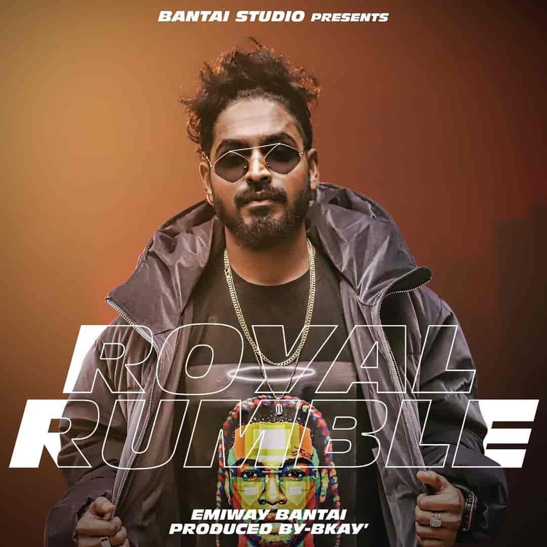 Royal Rumble Rap Song Image Features Emiway Bantai