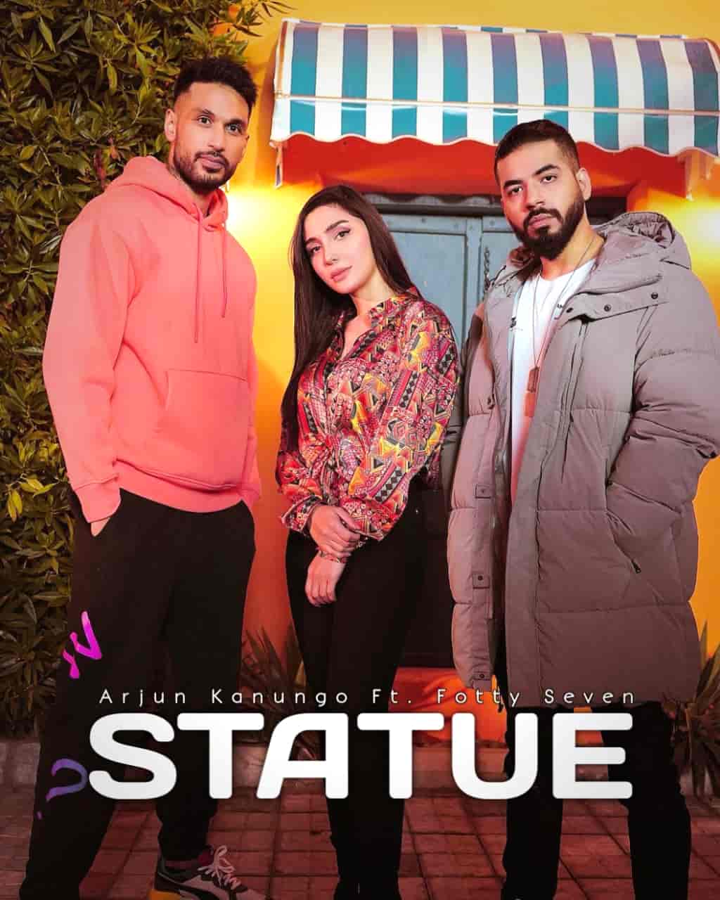 Statue Hindi Rap Song Image Features Arjun Kanungo and Fotty Seven