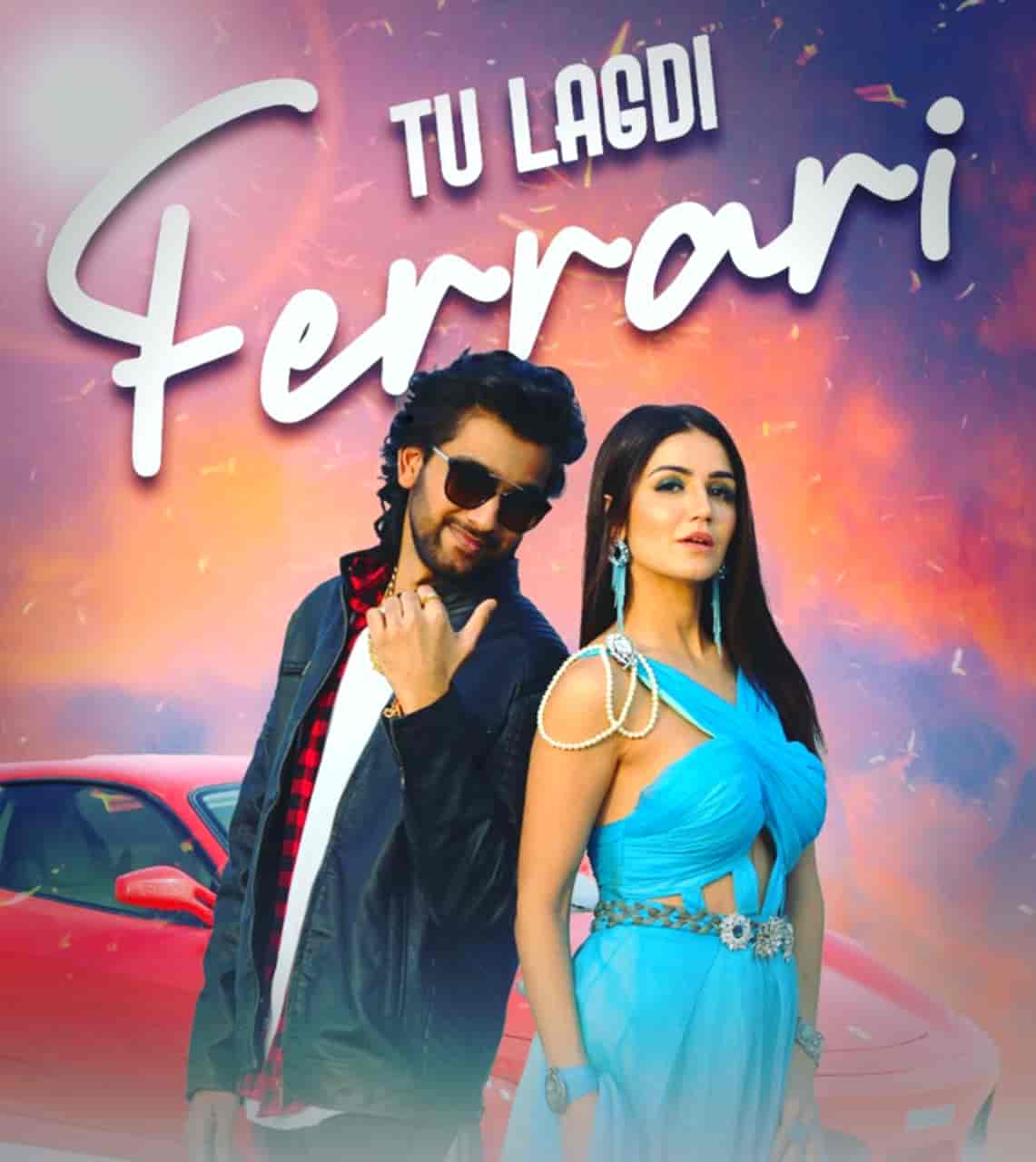 Tu Lagdi Ferrari Punjabi Song Image Features Arradhya Maan And Amy Aela