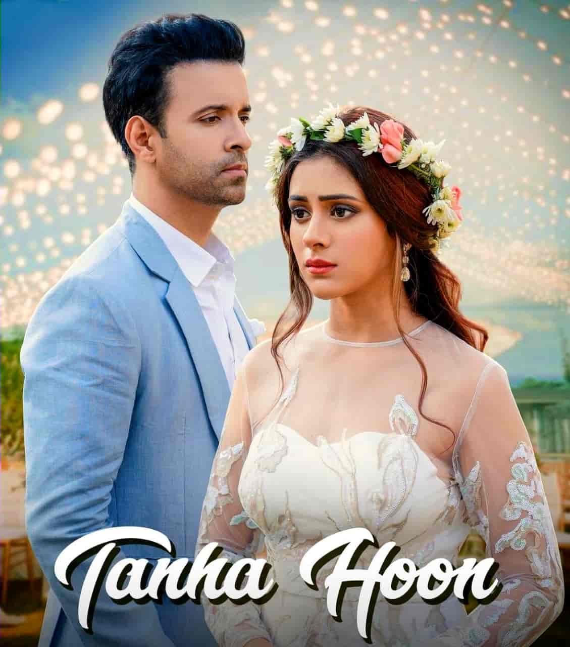 Tanha Hoon Hindi Song Image Features Aamir Ali And Hiba Nawab