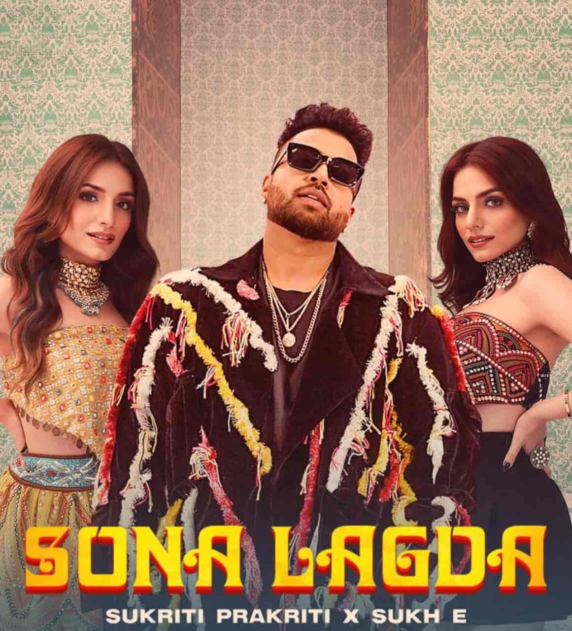 Sona Lagda Punjabi Song Image Features Prakriti Kakar, Sukriti Kakar
