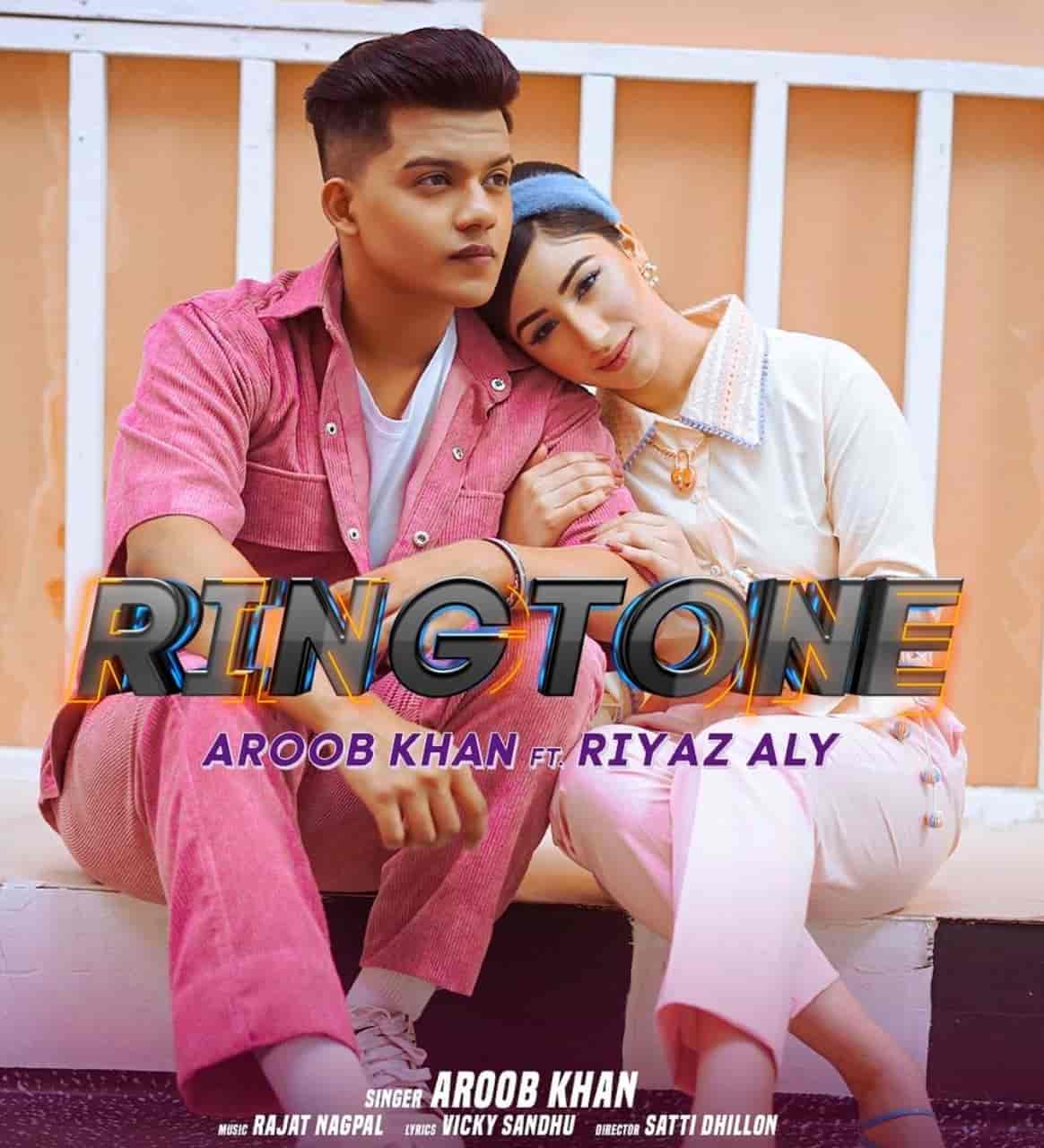Ringtone Song Image Features Aroob Khan And Riyaz Aly