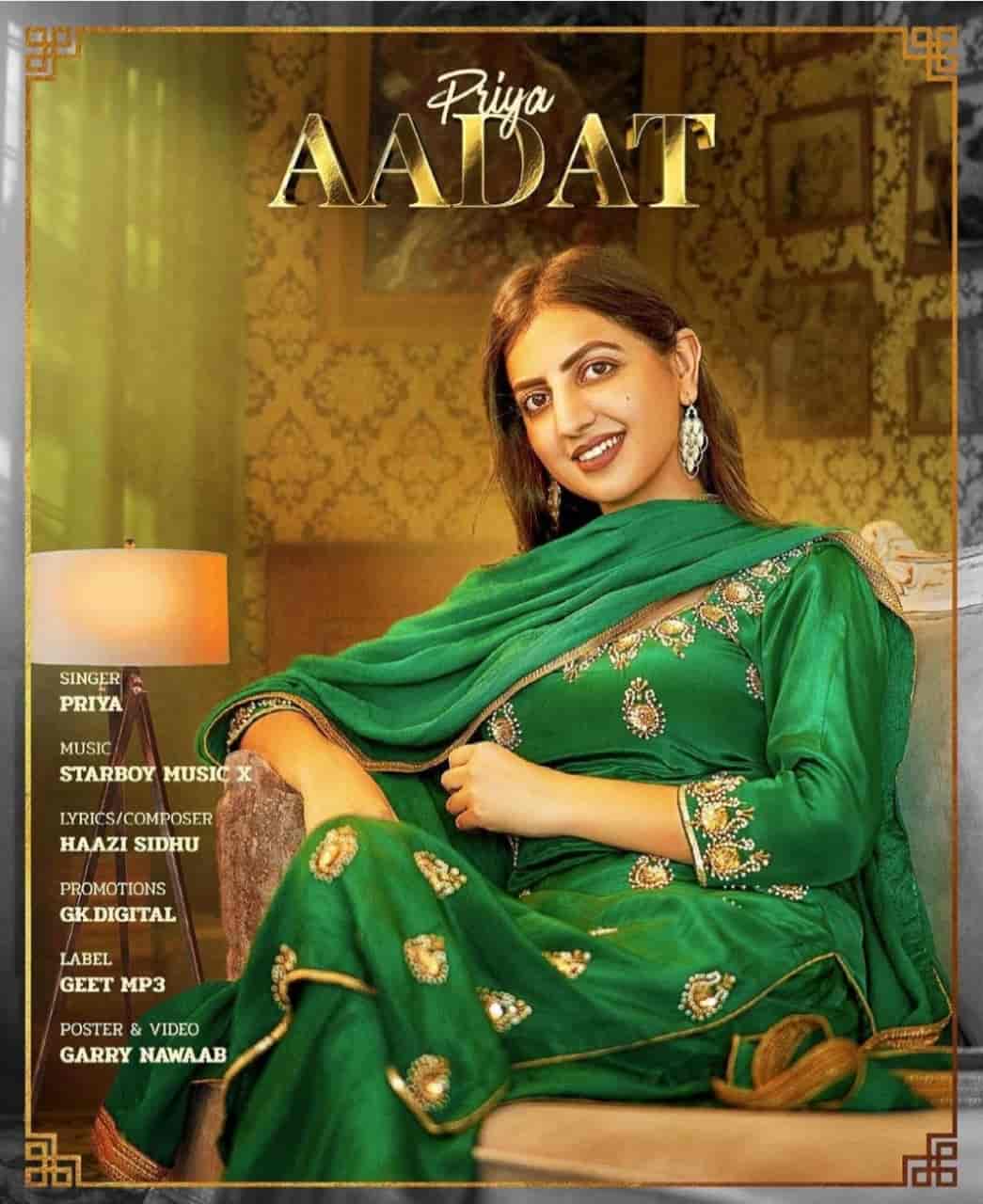 Aadat Punjabi Song Lyrics Priya