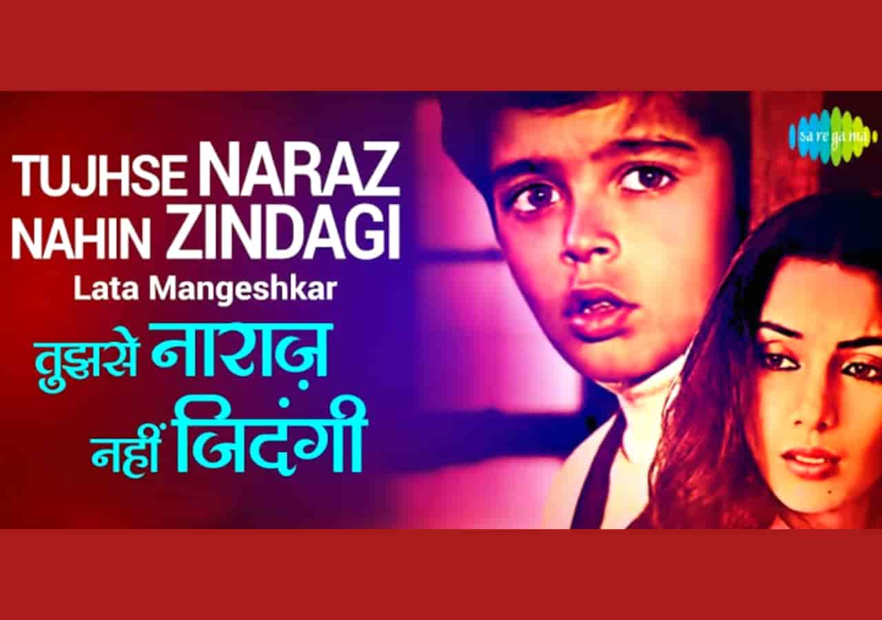 Tujhse Naraz Nahi Zindagi Hindi Sad Song Lyrics, Sung By Anup Ghoshal.