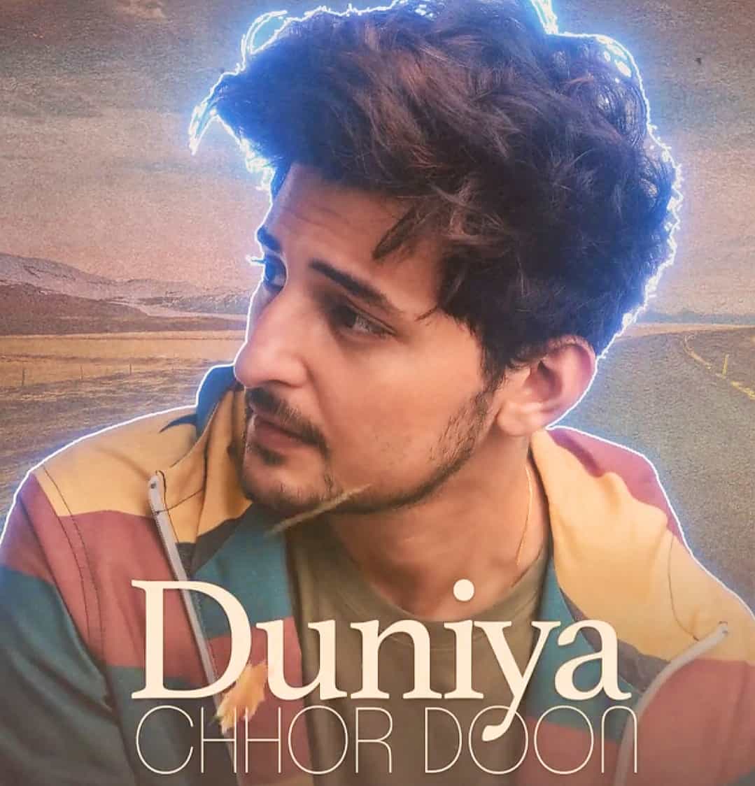 Duniya Chhor Doon song image features Darshan Raval