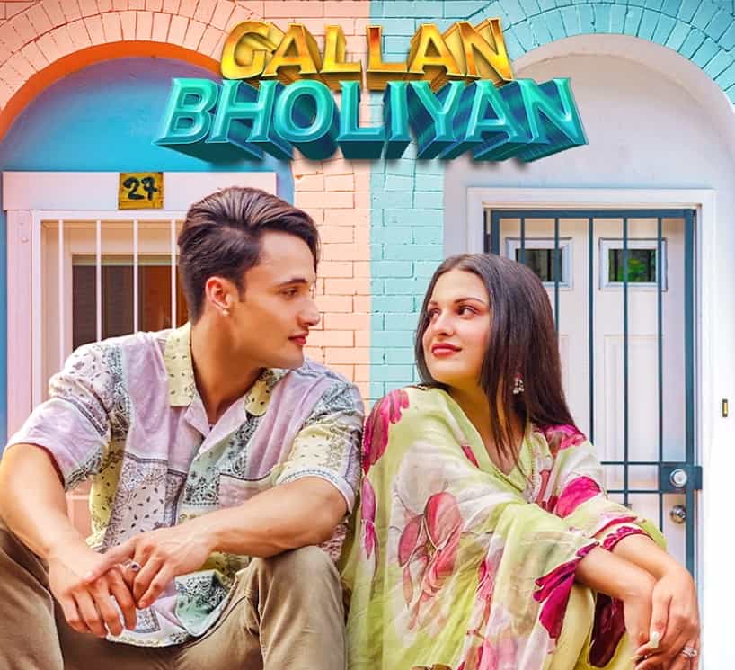 Gallan Bholiyan Punjabi Song Image Features Himanshi Khurana, Asim Riaz