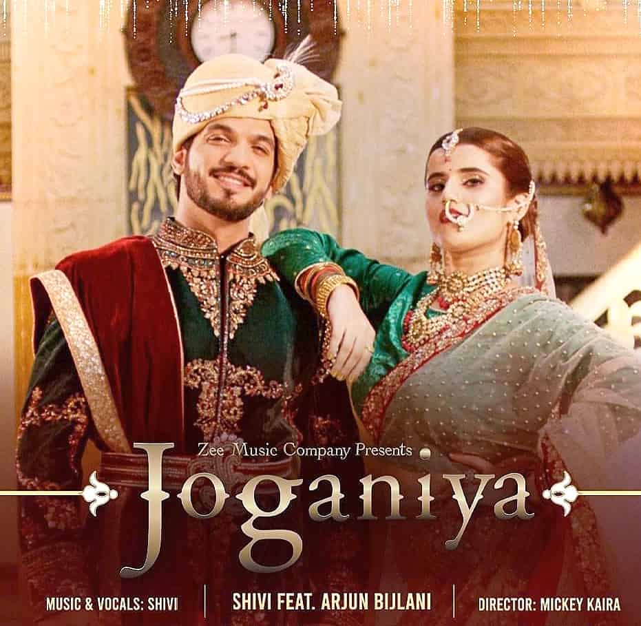 Joganiya hindi song Image features Shivi and Arjun .