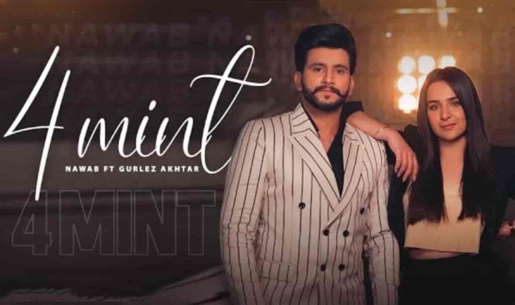4 Mint Punjabi Song Image Features Nawab And Sruisty Maan