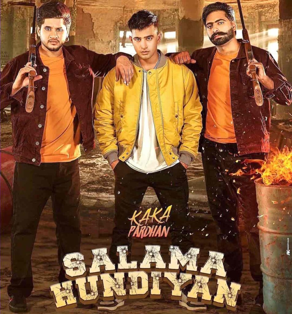 Salama Hundiyan Punjabi Song Image Features Jass Manak From Kaka Pradhan Movie