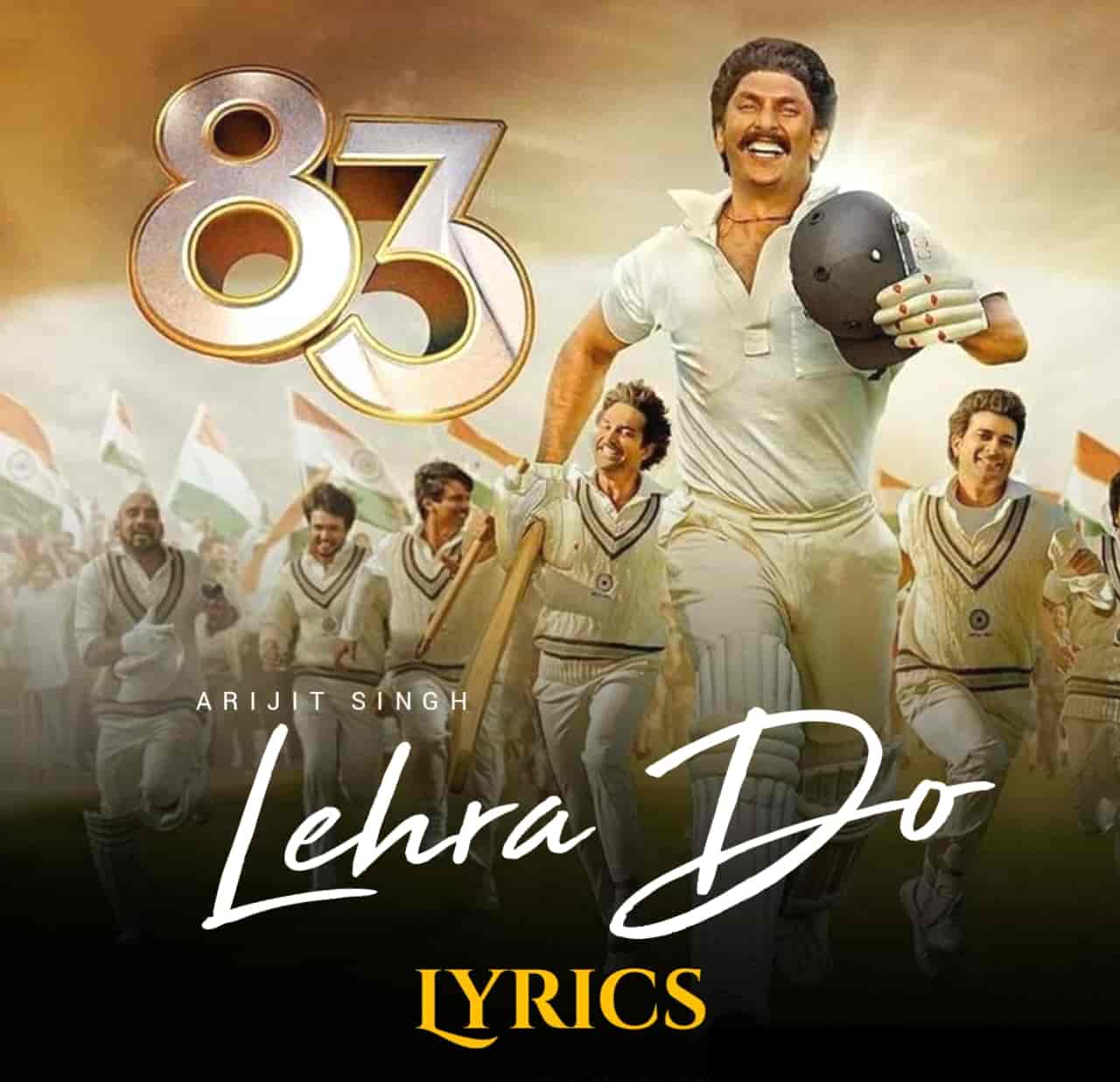 Lehra Do Lyrics Image From Movie 83 Features Ranveer Singh