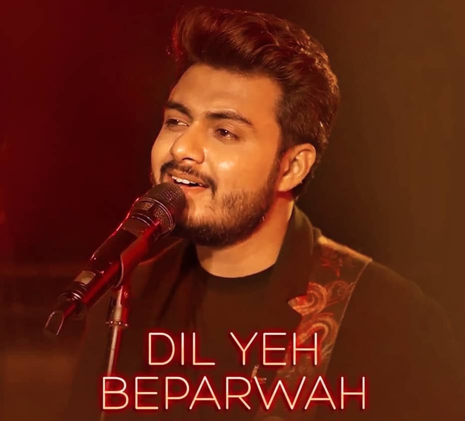 Dil Yeh Beparwah Lyrics Image Features Raj Barman