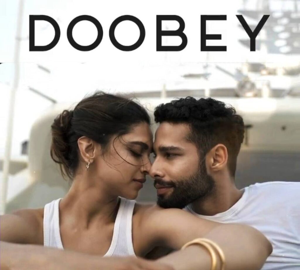 Doobey Song Image From Movie Gehraiyaan Features Deepika Padukone