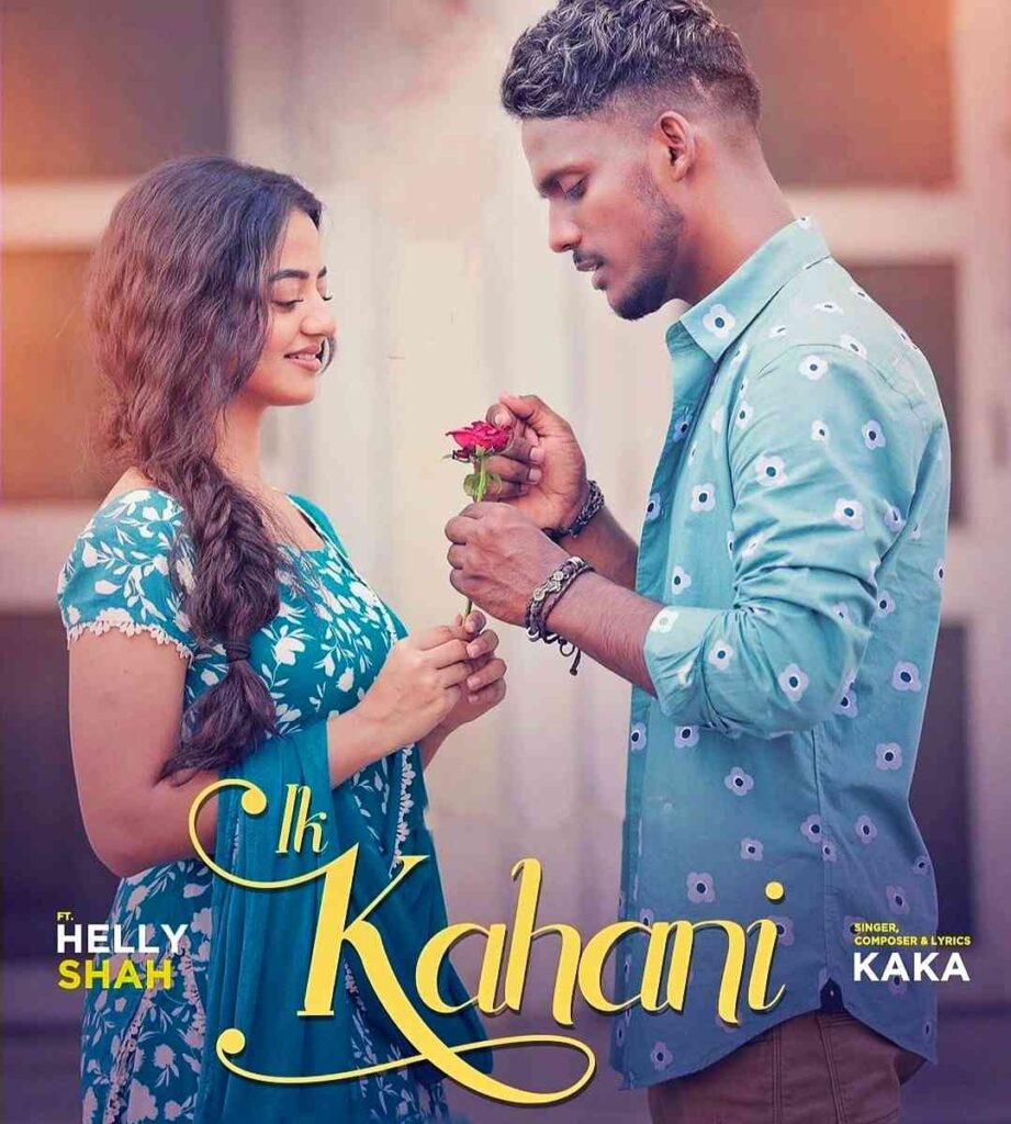 Ik Kahani Punjabi Song Image Features Kaka And Helly Shah