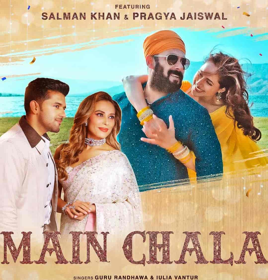 Main Chala Image Features Salman Khan And Pragya Jaiswal Sung By Guru Randhawa