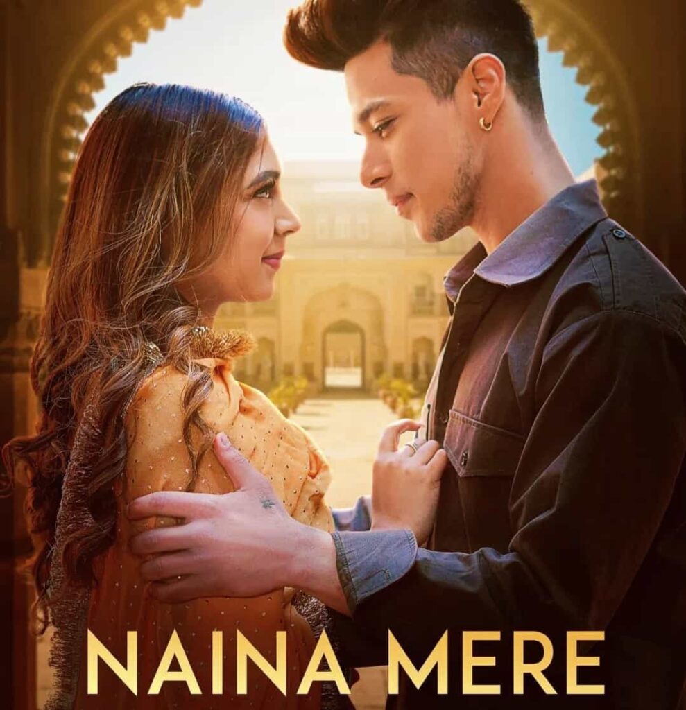 Naina Mere Hindi Song Image Features Pratik Sehajpal and Niti Taylor