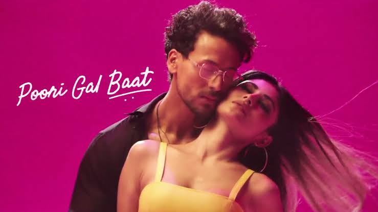 Poori Gall Baat Song Image Features Tiger Shroff and Mouni Roy