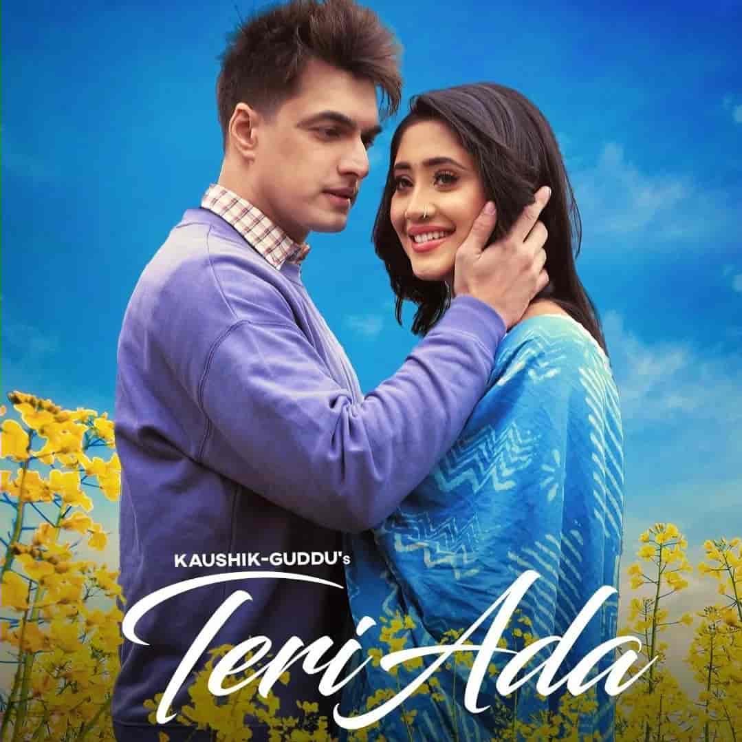 Teri Ada Hindi Song Image Features Mohsin Khan and Shivangi Joshi