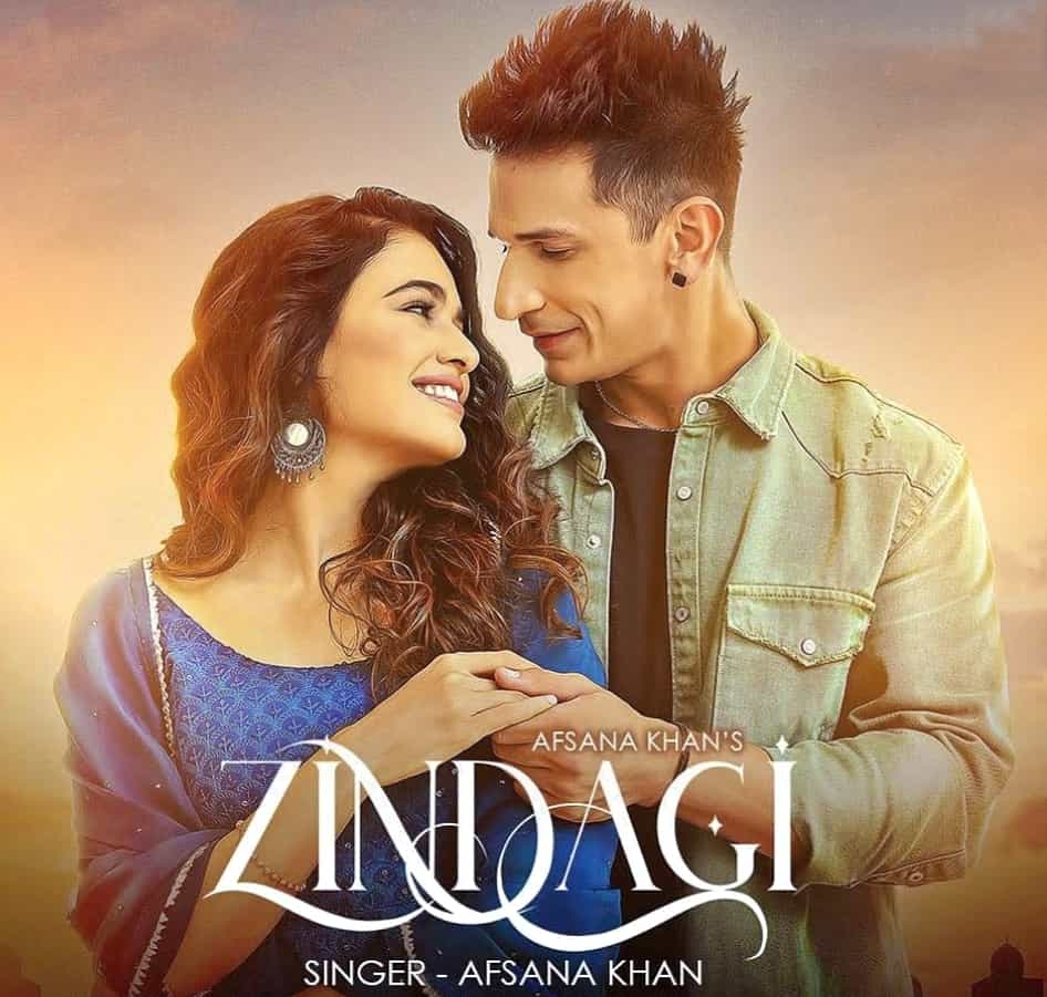 Zindagi Punjabi Song Image Features Prince Narula and Yuvika Chaudhary