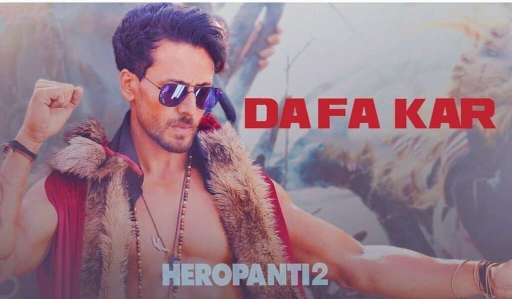 Dafa Kar Song Image From Movie Heropanti 2 Tiger Shroff