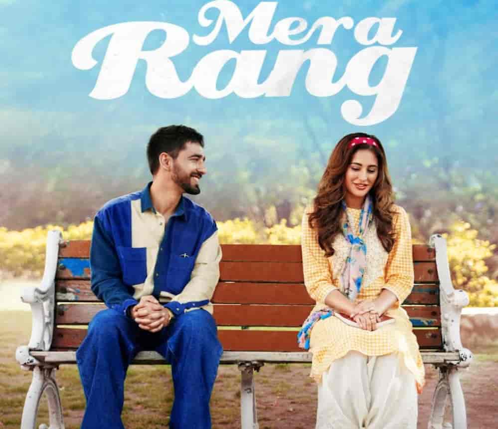 Mera Rang Punjabi Song Image Features Maninder Buttar and Nargis Fakhri